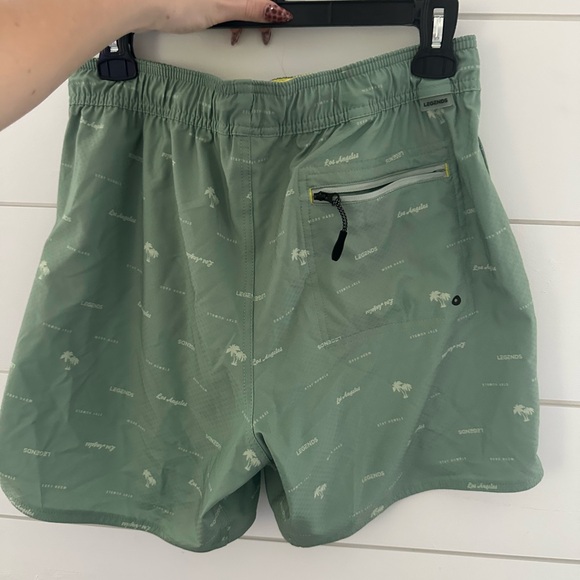 Men’s Legends Saylor Swim Dusty Sage Shorts - Picture 4 of 5